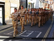 Yorkshire Regiment Parade Beverley