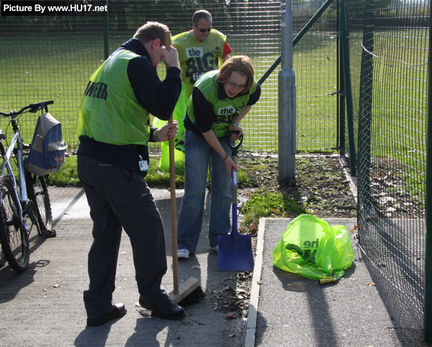 Beverley Skate Park Workers