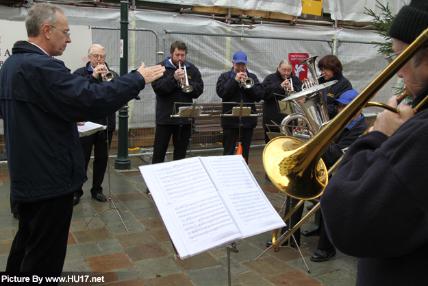 Out Door Performance by Beverley Brass Band HU17