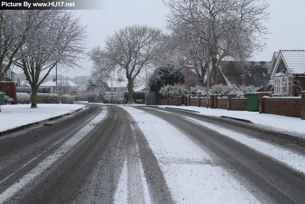 Beverley Winter Weather December 2010 Roads