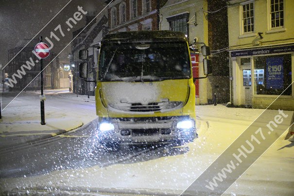 Snowing Beverley