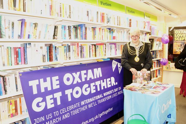 Beverley Launches Oxfam Get Together