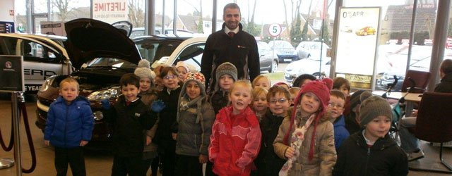 Beverley Vauxhall Dealer Helps Education Children At Local School