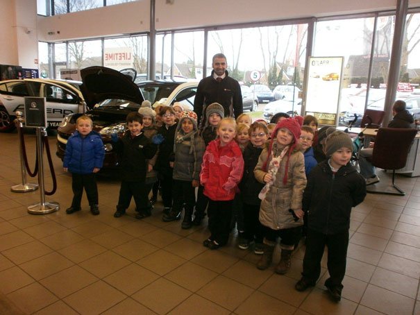 Beverley Vauxhall Dealer Helps Education Children At Local School