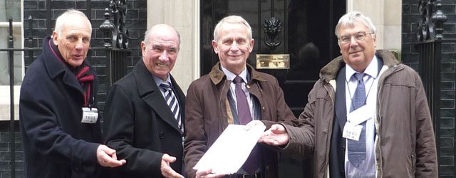 Councillors Travel To London To Hand-in Flood Insurance Petition