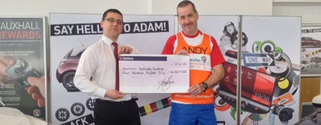 Beverley Vauxhall Dealer Sponsors Local London Marathon Runner