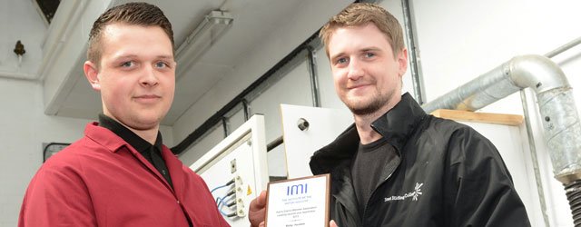 Apprentice Wins Regional Award