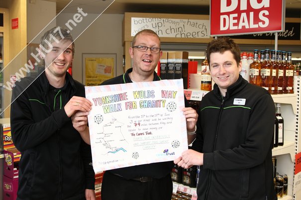 Staff From Co-Operative Food To Tackle Yorkshire Wolds Way