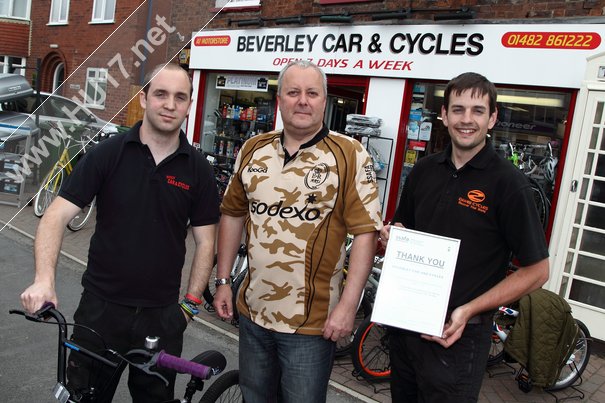 Beverley Cycles Continue Their Ongoing Support Of Armed Forces Day