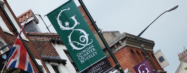 Beverley Georgian Quarter: New Banners Installed Ahead of Launch Day