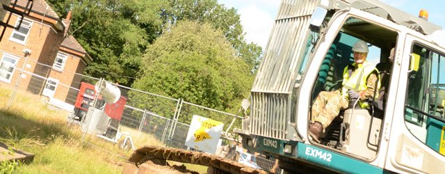 Demolition At Defence School Of Transport