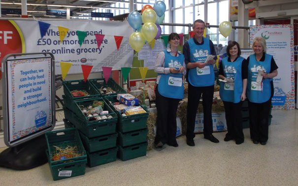 Tesco Customers Buy £950 Worth Of Food To Help Feed People In Need