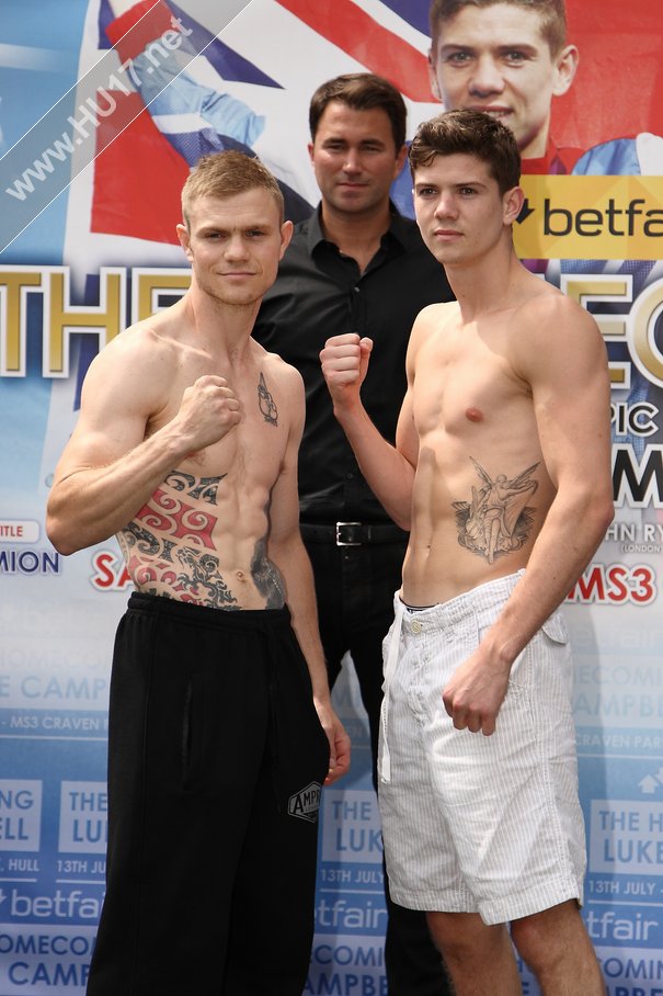 Luke Campbell Weighs In Ahead Of Professional Début This Saturday