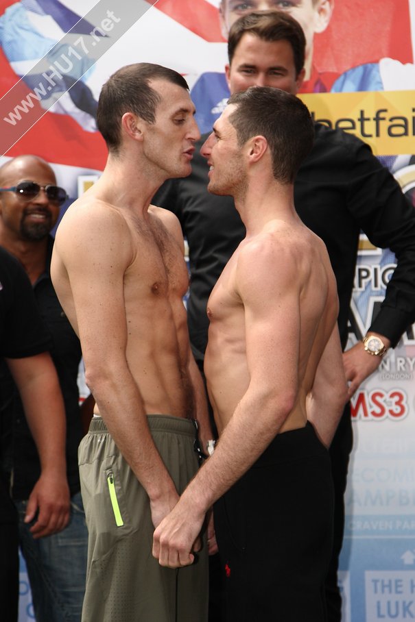 BOXING : Sparks Fly With Brook, Jones, Mathews And Coyle At Fiery Weigh-in