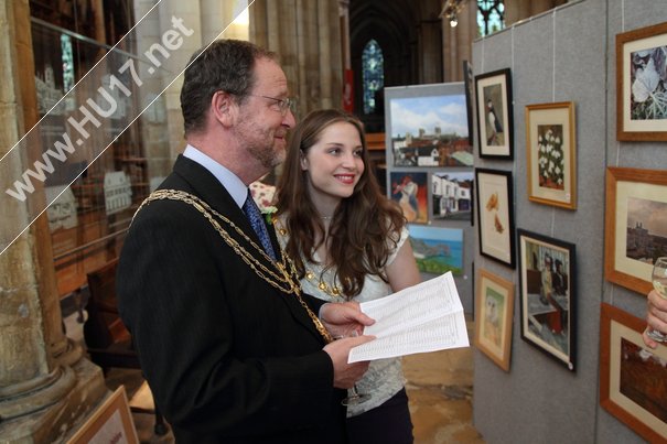 Mayor Opens Joint Exhibition At Beverley Minster