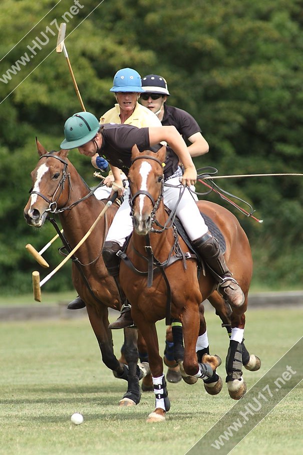 Action From The Final Days Play At Beverley Polo Club