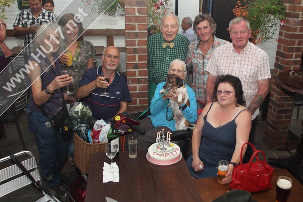 Charlie Made Welcome At Beverley Boozer On His Birthday