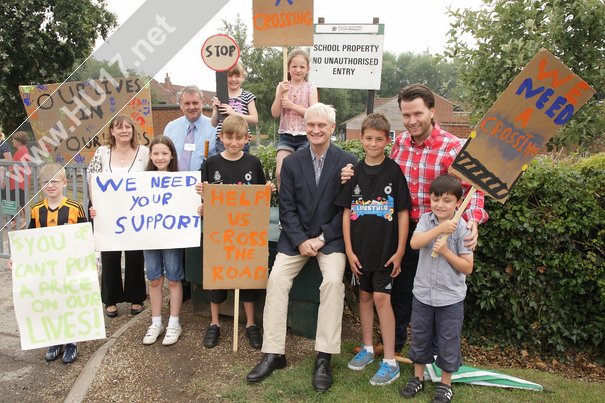 MP Visits Tickton As School Crossing  Campaign Gains Momentum