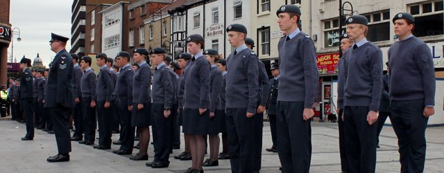 Air Cadets Proudly Support The Royal Air Forces Association Parade to Commemorate the Battle of Britain