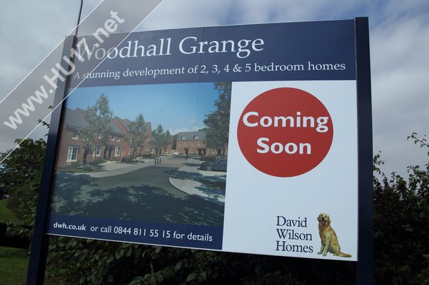 Woodhall Grange : New Development Is Well Under Way