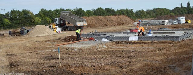 Woodhall Grange : New Development Is Well Under Way