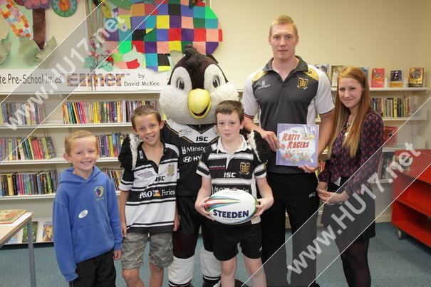 Try Reading With Hull FC's Chris Green @ Beverley Library