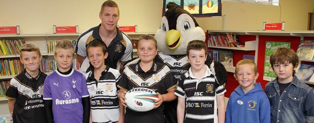 Try Reading With Hull FC's Chris Green @ Beverley Library