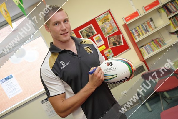 Try Reading With Hull FC's Chris Green @ Beverley Library