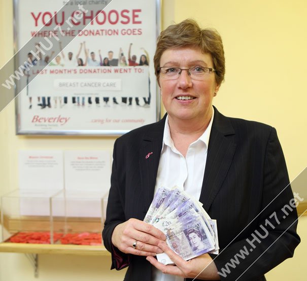 Heidi’s Nomination Leads To Winning Vote At The Beverley Building Society