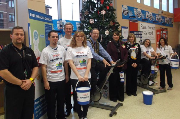 Tesco Beverley’s Cycle To Lapland Raises Over £500 For Diabetes UK