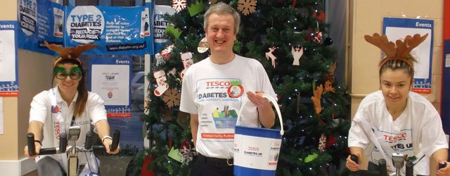 Tesco Beverley’s Cycle To Lapland Raises Over £500 For Diabetes UK