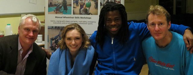 Go Kids Go : Ade Adepitan Inspires Young Wheel Chair Users