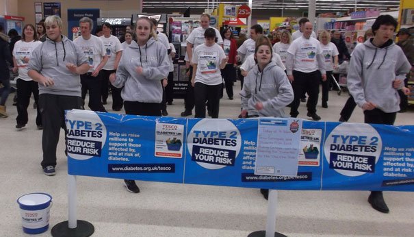 Tesco Beverley’s Dance For Diabetes Raises £112 For Diabetes UK