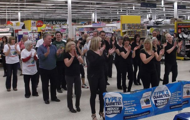 Tesco Beverley’s Dance For Diabetes Raises £112 For Diabetes UK