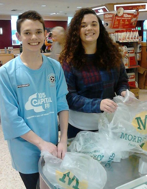 Capital Crusaders Bag Over £500 In Donations At Beverley Morrison's Store