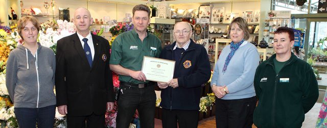 Beverley Garden Centre Acknowledged For Their Fund Raising Efforts