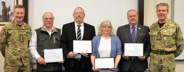 Civilian Staff At Army Base Acknowledged For Long Service