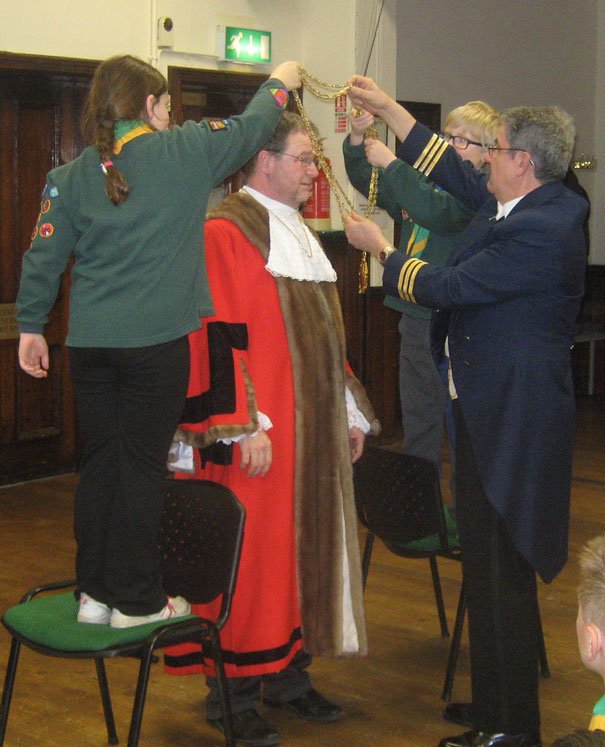 Mayor Of Beverley Martin Cox Visits Beverley Cubs