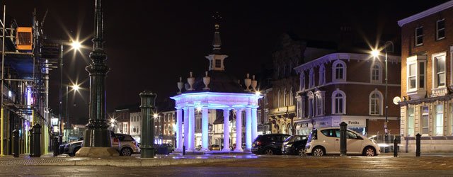 Councillor Welcomes New Lighting Scheme for Market Cross