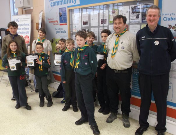 Beverley Scouts Tesco Bag Pack Raises £845 For Group Funds