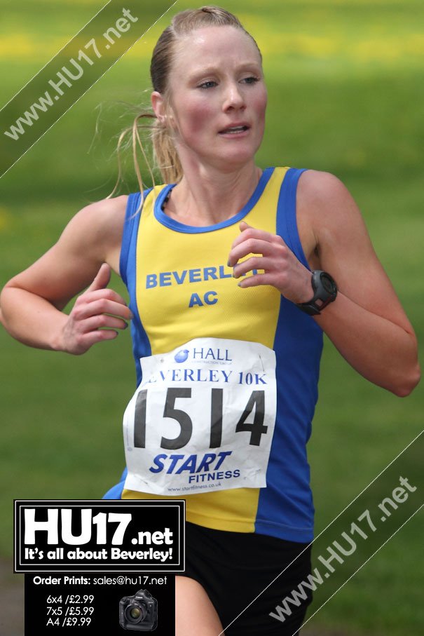 Beverley AC’s Carla Stansfield Sets New PB In Beverley 10K