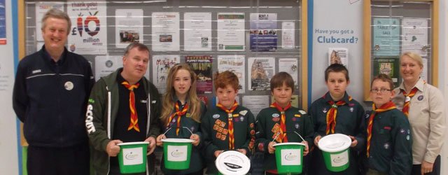 Scouts Tesco Bag Pack Raises £463 For Group Funds