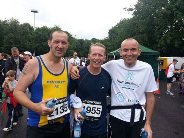 Beverley AC Brave The Rain At The Humber Bridge Half Marathon