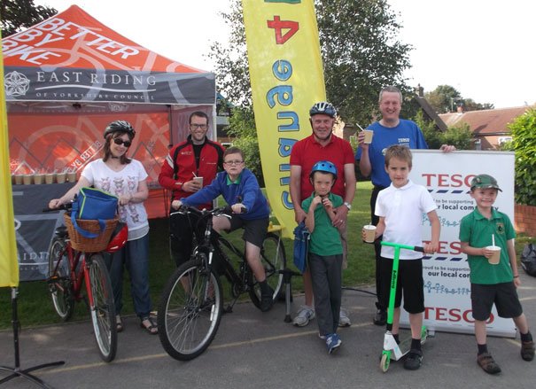 Tesco Partners ERYC To Provide Healthy Bike Breakfasts For Beverley Primary Schools