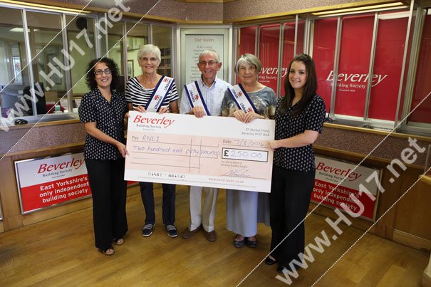 RNLI Voted Beverley Building Society’s Charity of the Month