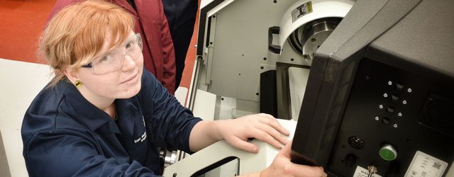 Students Delighted With New £220,000 Engineering Machinery