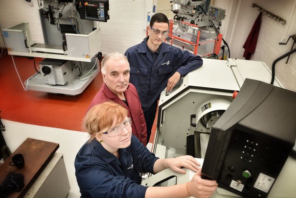 Students Delighted With New £220,000 Engineering Machinery