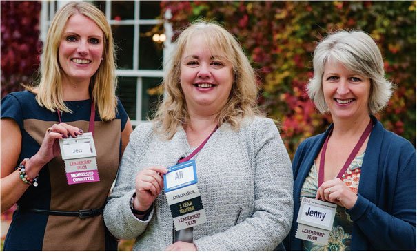 Networking Team Gets All Female Top Table