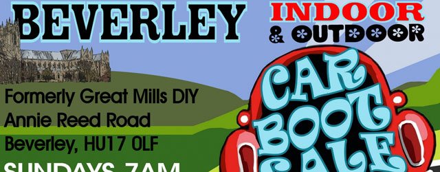 New Indoor Car Boot Sale Launches This Weekend In Beverley