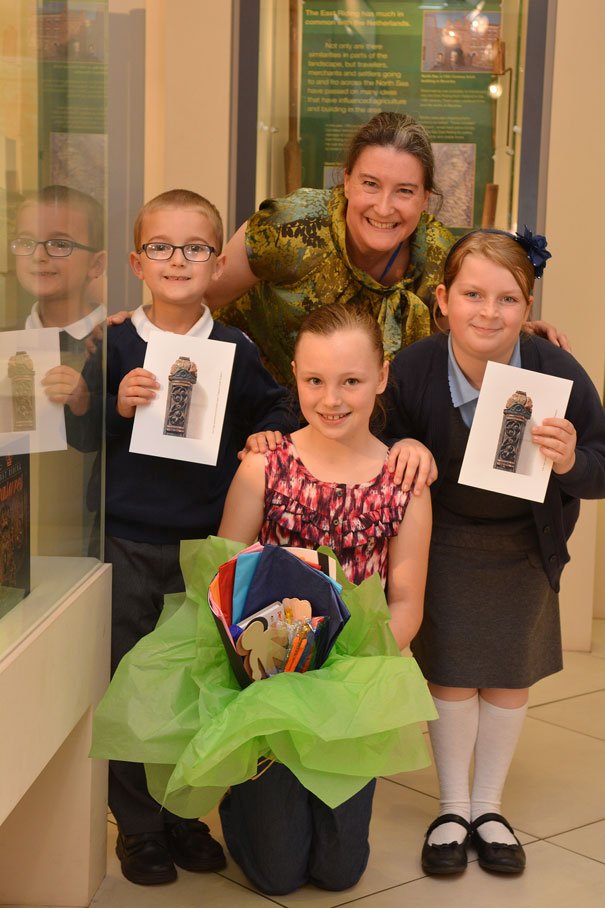 Three Lucky Young People Win Treasure House Children's Trail